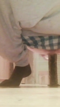 Young ass is hungry