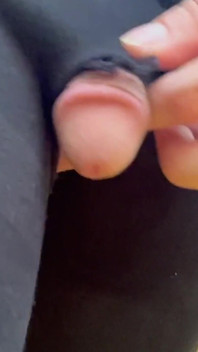 I wear see-through leggings in a park. Nudity