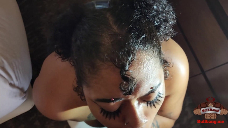 Bull Bang Gang Official: POV Cum Swallowing with Newbie