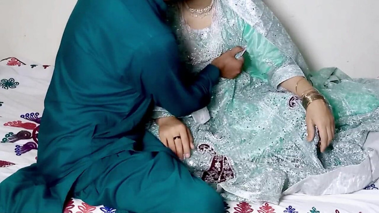 Rajput: Nova noiva fistando noite de sexo duro