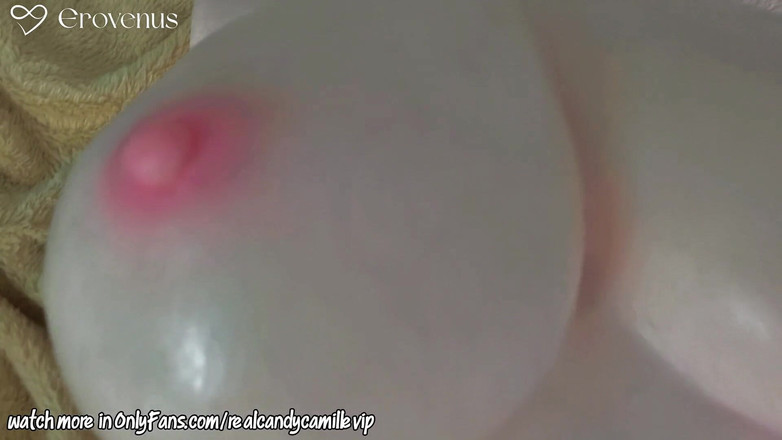 Candy Camille: Yeni erovenus bebeğimle mastürbasyon yapıyor ve oynuyorum