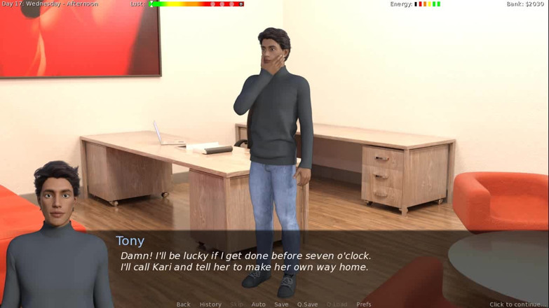 Dirty GamesXxX: O Colega de quarto: Chefe e Seus Funcionários - Episódio 14