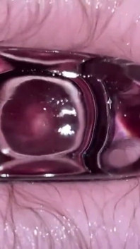 My Ass with My New Glass Butt Plug