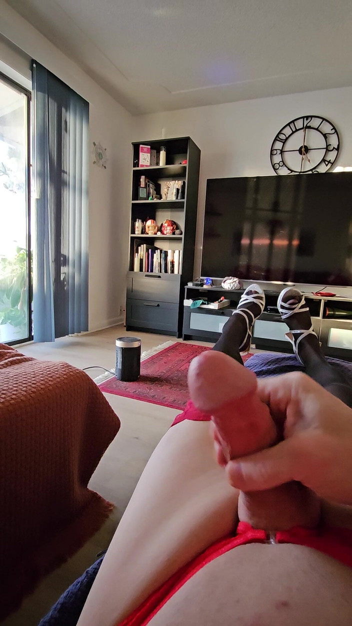 stefanspace96: Drippy Gruby punkt kulminacyjny w My Black Nylons i Błyszczących...