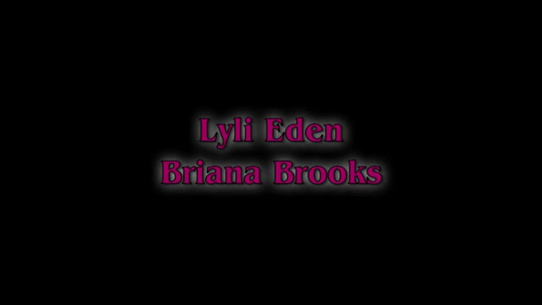 Hot Lesbians X: Lyli Eden &amp; Briana Brooks: Gorący orgazm dla naszych mokrych cipek