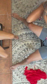 Scorned Stripper Mya Pleasure Ties up Couple for Sadistic Lap Dance
