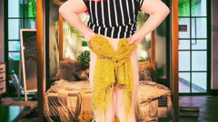 Gorgeous Crossdresser Showing off Thighs with Naughty Passion thumbnail