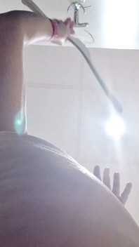 Fitting Room Secret: Giantess Flashes Her Massive Hairy Bush