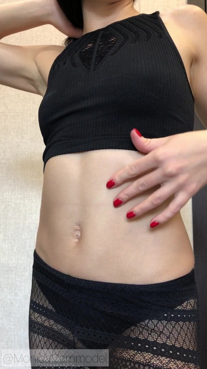 Princess Monica: Belly Button Fetish