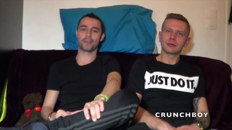 BAREBACK AND CREAMPIE CLUB: Kosmin follada a pelo por Oscar Wood