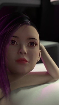 Welcome to Nexus 3. Cyberpunk Fuck with Busty Hottie in Neon Dreams VR Private Room