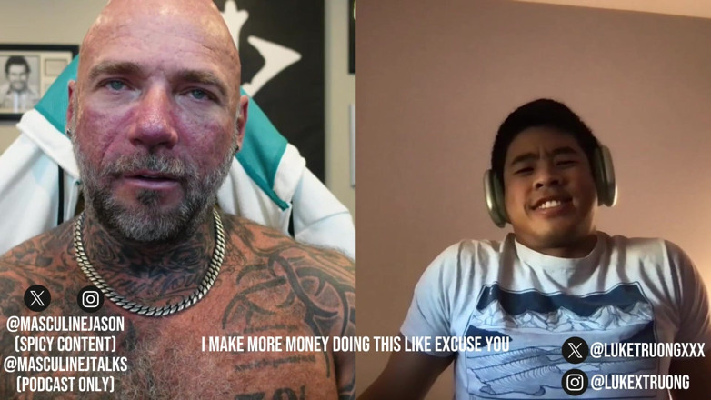 Raw and Uncensored with Masculine Jason: Porn Star Confessions - Luke Truong (episod 181)