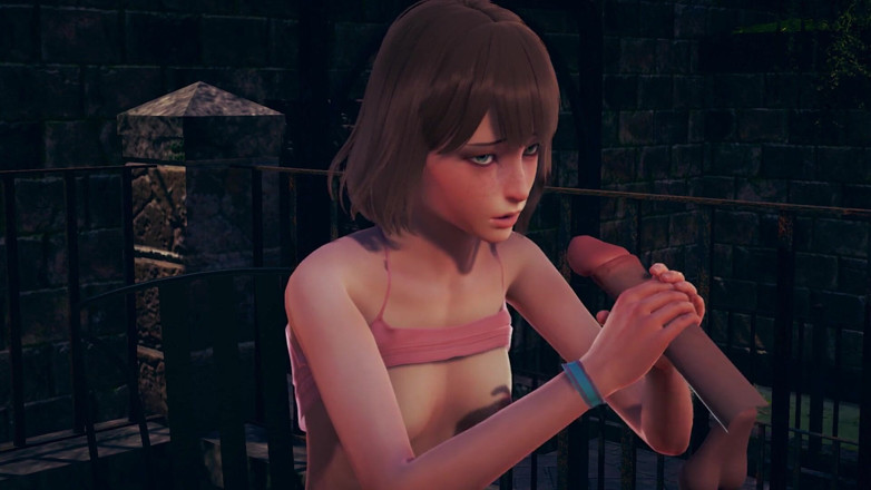 Waifu club 3D: Max jerks your cock with pleasure