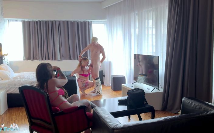 Billy Frost: Dubbele pijpbeurt met mijn vrouw en onze fotograaf
