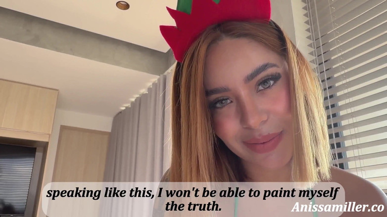 Anissa Miller: Merry Christmas, Stepson. Today I Will Fulfill Your Fantasy of...