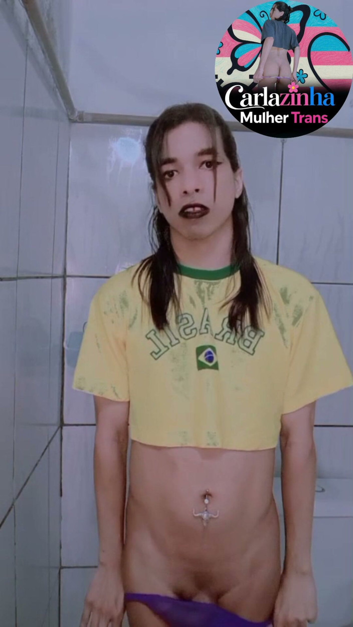 Srta. Carla: Carla Whore in a T-shirt From Brazil and the Hard...
