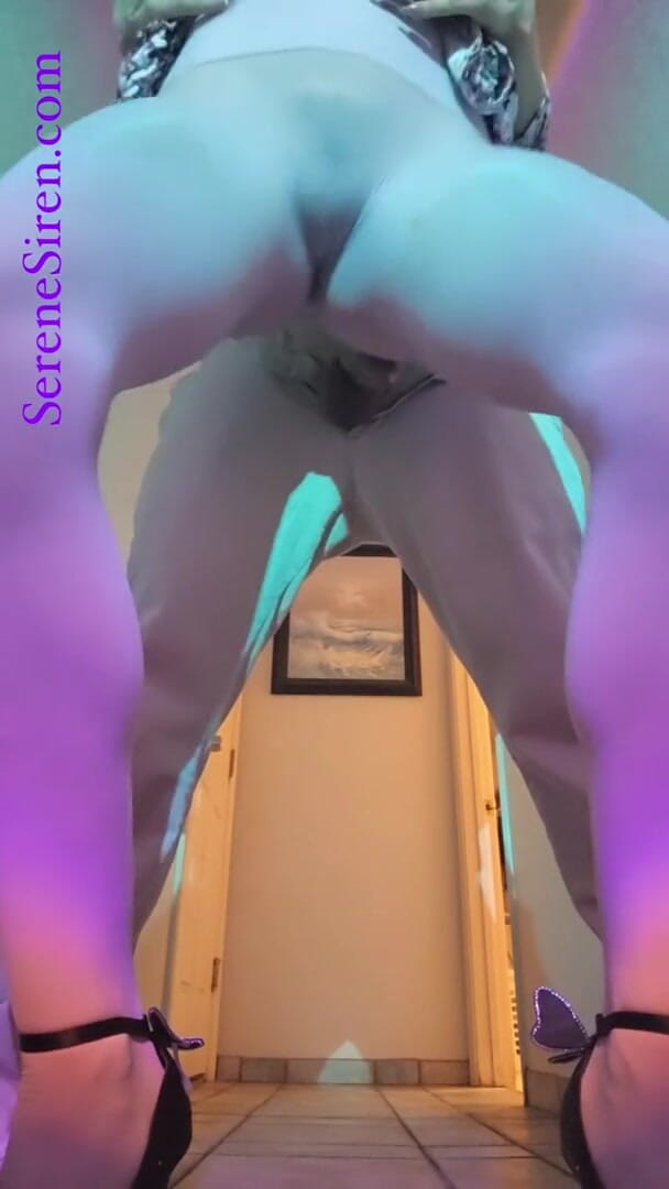 Serene Siren: Outercourse senza cuciture collant sega su coscia sborrata