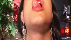 Shemale TS Collection: Sexy latina Shemale poprvé análně ošukaná svým novým přítelem