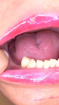 Mouth fetish video with Valentina Sierra