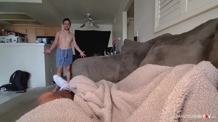 Amateur Gay POV: El novio de mi hermanastra