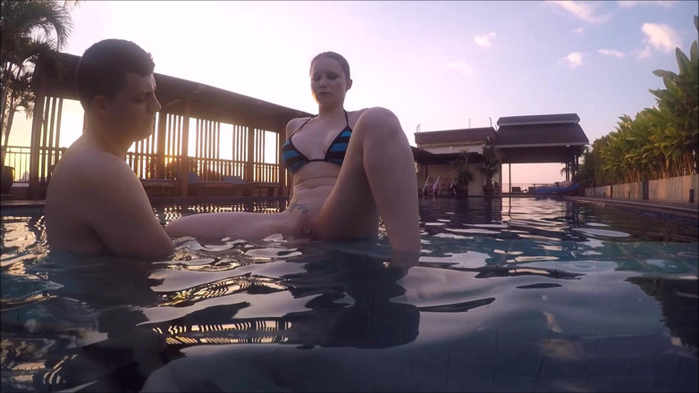 Casting66: Азия Steffi-stern 1 -Таиланд 1-пул-fick-загруженное Am Pool Geil Gekommen Steffi-poolfick