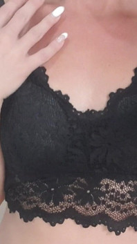 My Gorgeous Black Bralette