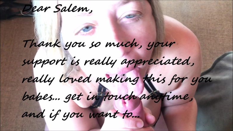 Shooting Star: Slow BJ 4 Arab friend Salem with massive cumshot facial