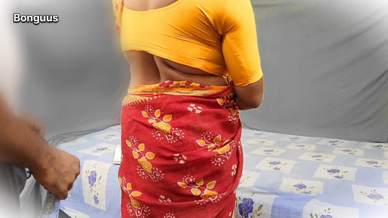 Riya Bonguus: Dress Tailor Fucks Big Boob MILF Then Cum Inside Her...