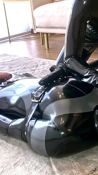 Verblind in bondage - Alex Latex