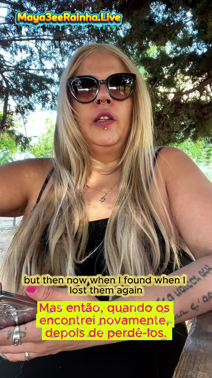 Goddess Maya3ee Rainha: BBW brazilská milf bohyně ranní venkovní kouření rituál ukazující stehna