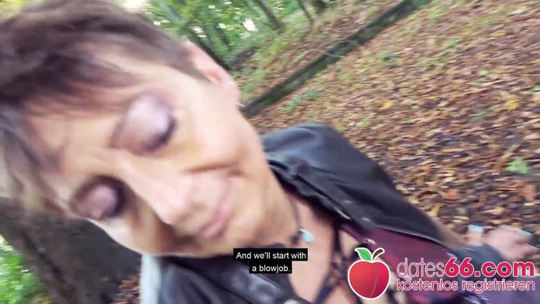 Dates66: Ugly German MILF fucked by random stranger!