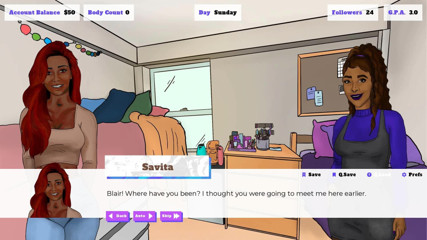 Dirty GamesXxX: College сraze: Savita, Indian desi girl goes to college ep.1