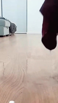 Pissing in My Grain Sports Spandex Shorts During and Mopping