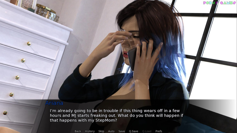 Porny Games: Ariana的日记被上身的女孩们干 - 勾引你的继妹剪刀第一次