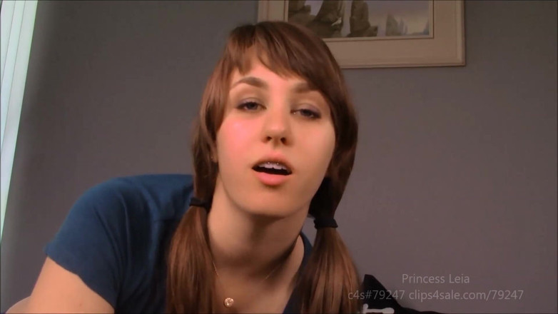 Princess Leia: Pump your stepsister's mouth full