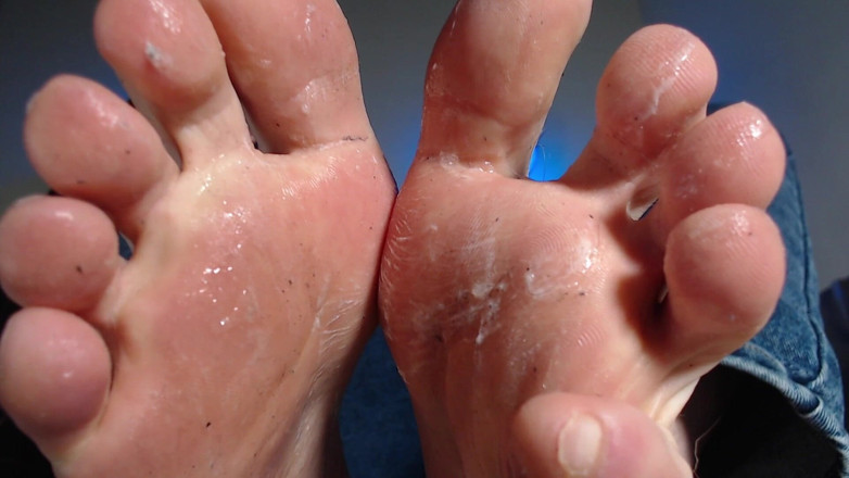 Hunky time: Dominación Semen En Los Pies