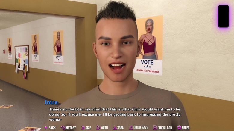AVN Teller: College Kings S2 Ep 1 - Joining Linds Campaign