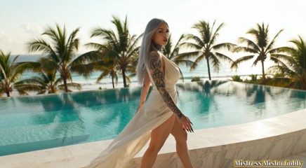 Goddess Misha Goldy: Ești sclav ca să pot deține totul
