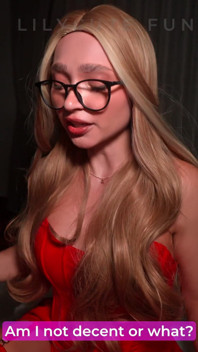 Wife's Stepsister in Glasses Greedily Sucked Me and I Filled Her Mouth with Cum Until It Dripped Down He