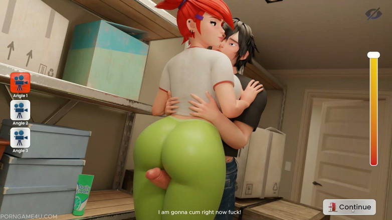 PORN GAME 4U: Incontro in bagno: i leggings stretti di Siera Thighjob - Giorni...