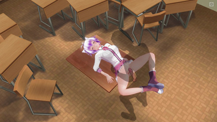 H3DC: 3D HENTAI Collegegirl fucked in the ass on the table