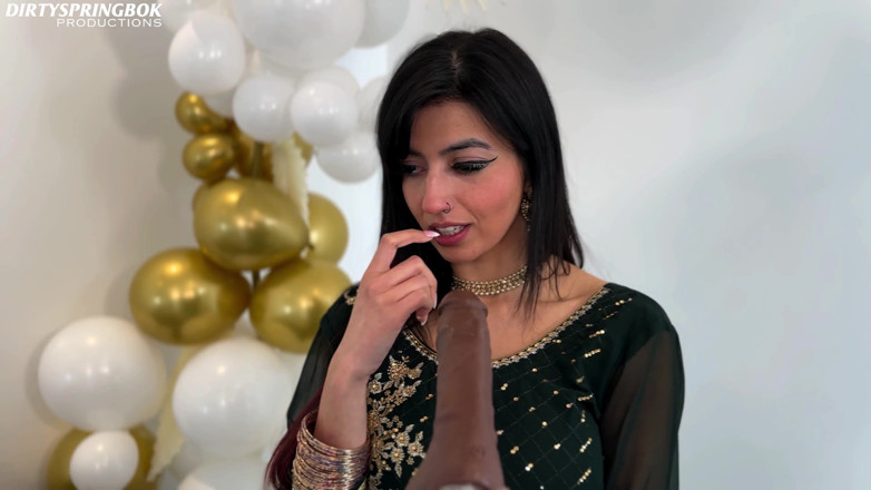 Aaliyah Yasin: Aaliyah Yasin Finds a Dildo After the Eid Party