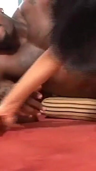 Asian Busty Slut Doggystyle Fucked by a Big Black Cock