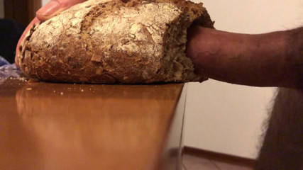 Francesco Spinozzi: loaf of bread fucked
