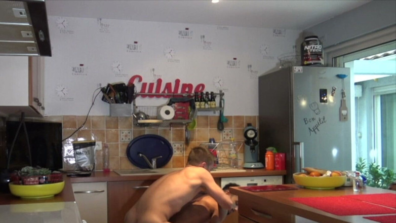 First sex experience with boy for straight: Sex in the Morning in the Kitchen
