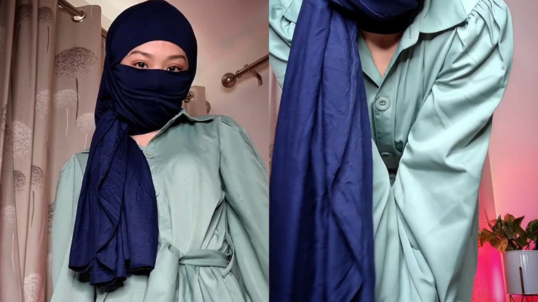 LittleMuslim: Una linda chica musulmana haciendo porno.