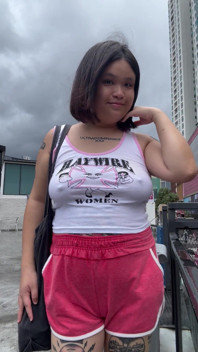 Braless BBW