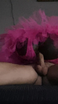 Sexy zadek ošukaný v tutu sukni