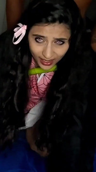 Creampie dubur - Nezuko Kimetsu No Yaba (cosplay)