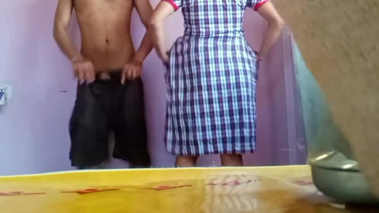 Fantacycutting: Newly Admitted College Student Fucking with Her Young Teacher Part 1